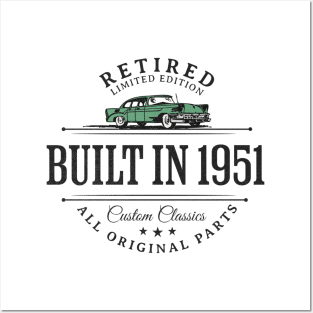 Retired Limited Edition Built in 1951 Posters and Art